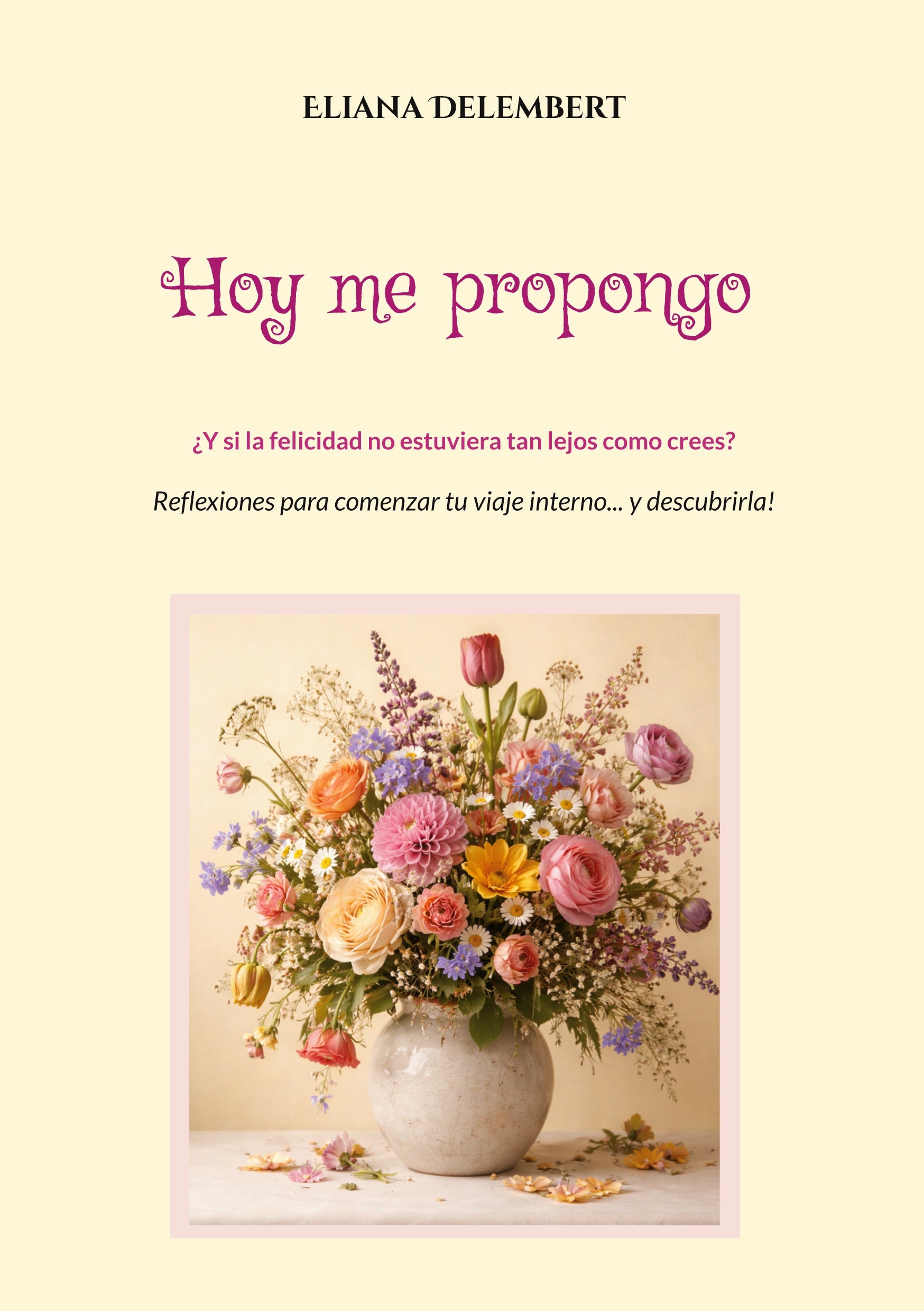 Hoy me propongo, de Eliana Delembert | portada del libro