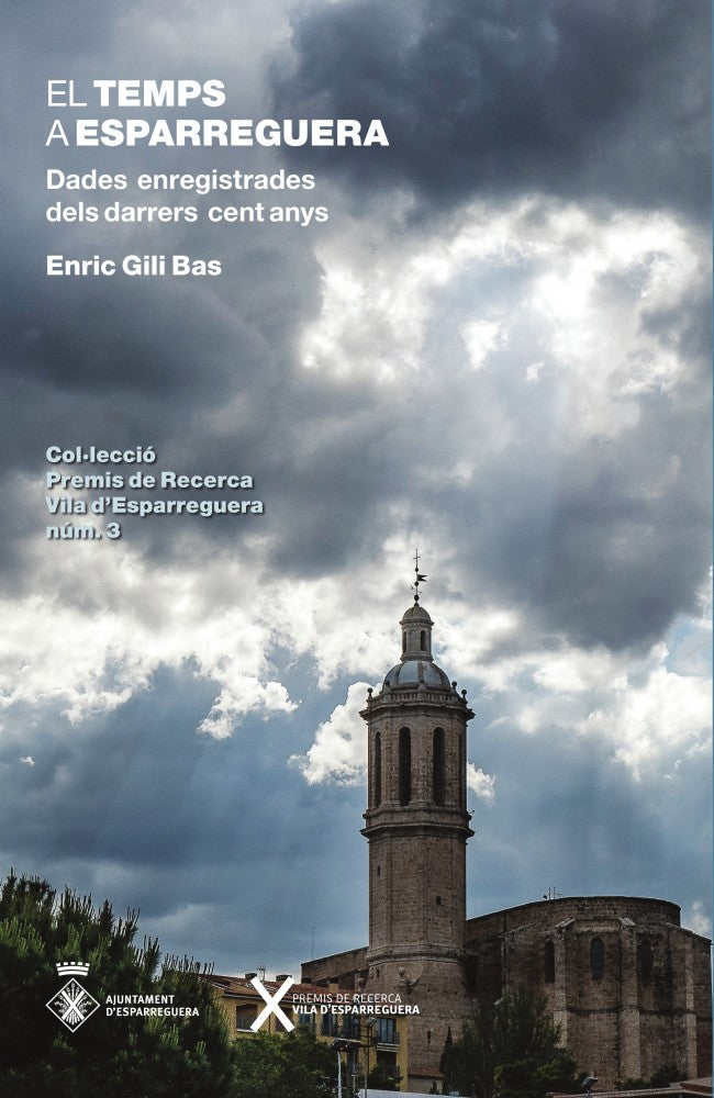 El temps a Esparreguera, de Gili i Bas | portada del libro
