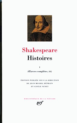 HISTOIRES T1, de William Shakespeare | portada del libro