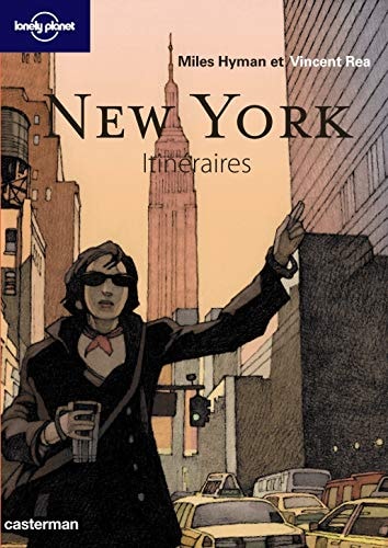 NEW-YORK ITINERAIRES CITY GUIDE BD, de Miles Hyman | portada del libro