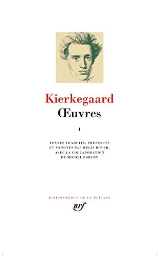 OEUVRES T1, de Søren Kierkegaard | portada del libro