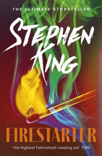 FIRESTARTER, de STEPHEN KING | portada del libro