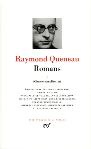 ROMANS T1, de Raymond Queneau | portada del libro