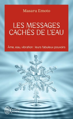 ES MESSAGES CACHES DE L EAU, de Masaru Emoto | portada del libro