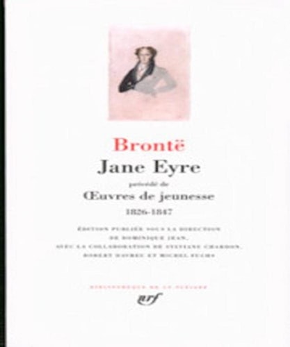 JANE EYRE/OEUVRES DE JEUNESSE, de Anne Bronte | portada del libro