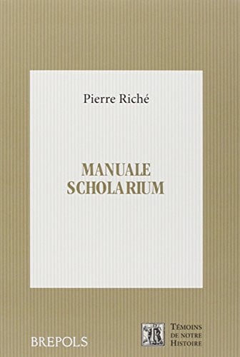 MANUALE SCHOLARIUM, de RICHE PIERRE | portada del libro