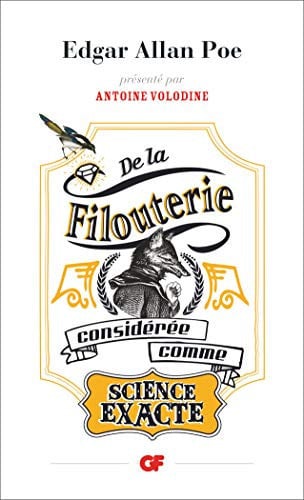 E LA FILOUTERIE CONSIDEREE COMME SCIENC, de POE EDGAR-ALLAN | portada del libro