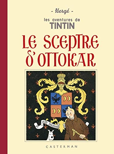 TINTIN PETIT FORMAT NOIR ET BLANC -8- LE SCEPTRE D'OTTOKAR, de Hergé | portada del libro