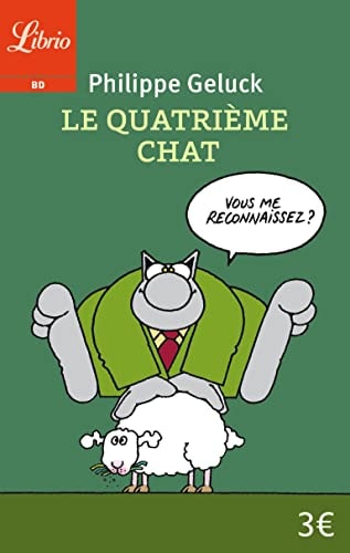 UATRIEME CHAT, de Philippe Geluck | portada del libro
