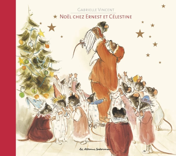 ERNEST ET CELESTINE -NOEL CHEZ ERNEST ET CELESTINE DOS TOILE, de Gabrielle Vincent | portada del libro