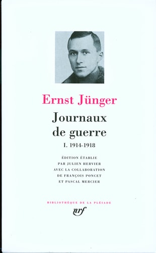 JOURNAUX DE GUERRE T1, de Ernst Junger | portada del libro