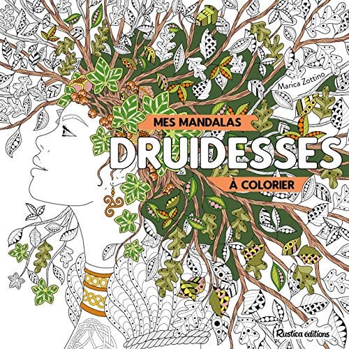 MES MANDALAS DRUIDESSES A COLORIER, de Marica Zottino | portada del libro
