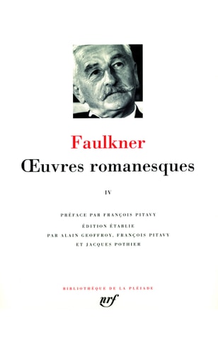 OEUVRES ROMANESQUES T4, de William Faulkner | portada del libro