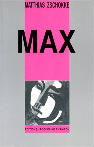 MAX, de Matthias Zschokke | portada del libro