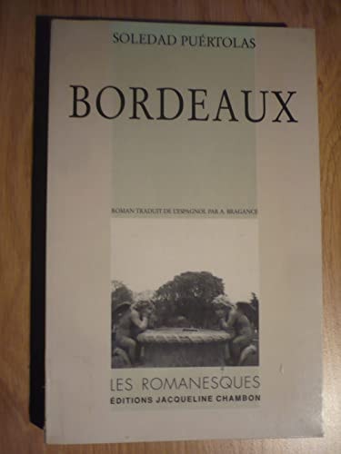 BORDEAUX, de Soledad Puértolas | portada del libro