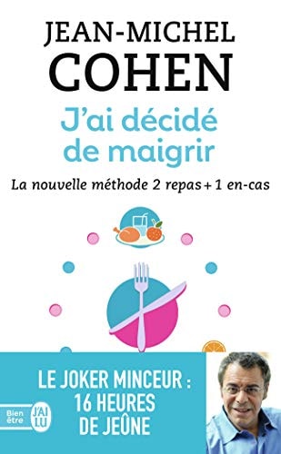 'AI DECIDE DE MAIGRIR, de Jean-Michel Cohen | portada del libro