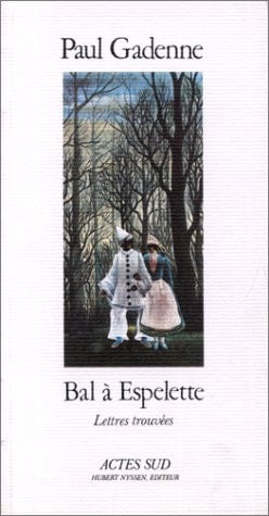 BAL A ESPELETTE, de Gadenne | portada del libro