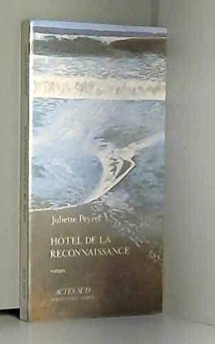 HOTEL DE LA RECONNAISSANCE, de Peyret | portada del libro