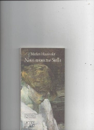 NOUS AVONS TUE STELLA, de Haushofer | portada del libro