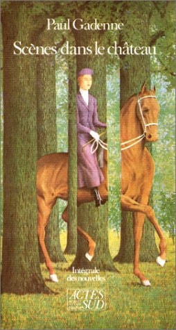 SCENES DANS LE CHATEAU, de Gadenne | portada del libro