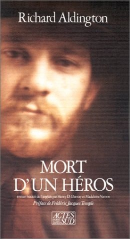 MORT D'UN HEROS, de Richard Aldington | portada del libro