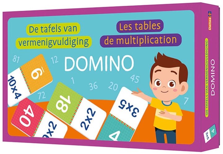 DOMINO LES TABLES DE MULTIPLICATION, de COLLECTIF | portada del libro
