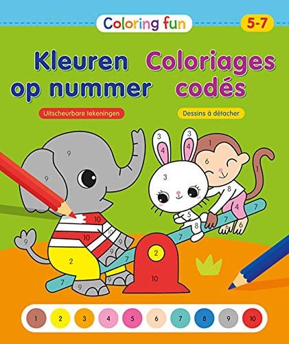 BLOC COLORIAGE COLORIAGES CODES 5-7 A, de COLLECTIF | portada del libro