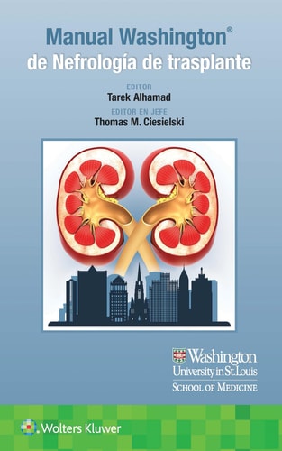 MANUAL WASHINGTON DE NEFROLOGIA DE TRASPLANTE, de ALHAMAD | portada del libro