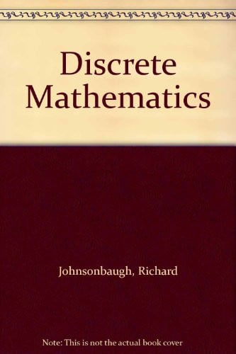 DISCRETE MATHEMATICS 3ªED., de JOHNSONBAUGH | portada del libro