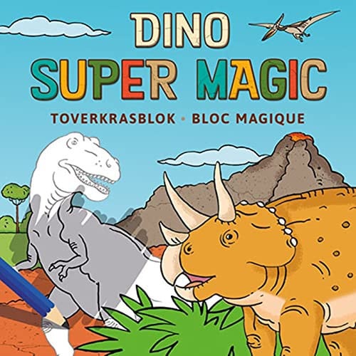 DINO SUPER MAGIC BLOC MAGIQUE, de COLLECTIF | portada del libro