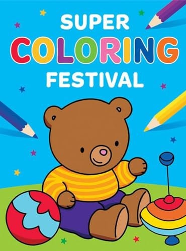 SUPER COLORING FESTIVAL, de COLLECTIF | portada del libro