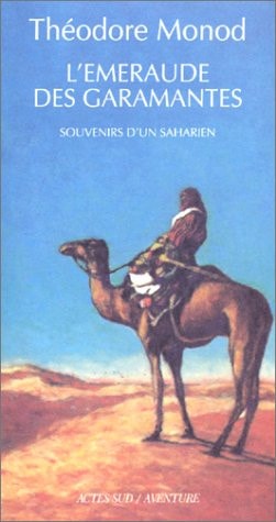L'EMERAUDE DES GARAMANTES, de Théodore Monod | portada del libro