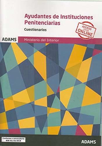 CUESTIONARIOS AYUDANTES DE INSTITUCIONES PENITENCIARIAS, de VARIOS | portada del libro