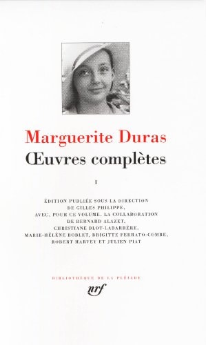 OEUVRES COMPLETES T1, de Marguerite Duras | portada del libro