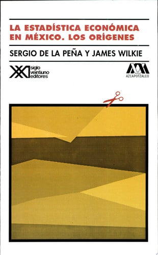 La estadística económica en México, de Peña | portada del libro
