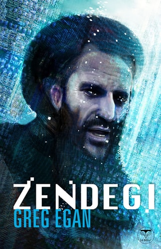 ZENDEGI, de Greg Egan | portada del libro