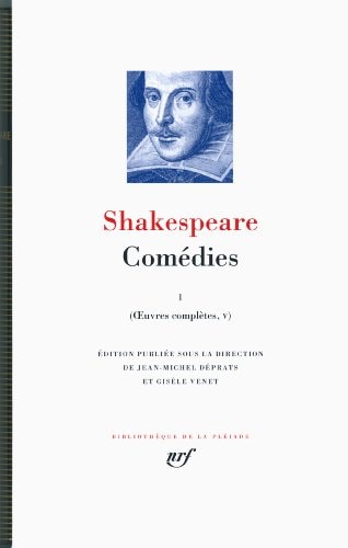 COMEDIES T1, de William Shakespeare | portada del libro