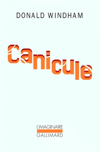 CANICULE, de Donald Windham | portada del libro