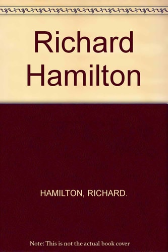 Richard Hamilton, de Schimmel | portada del libro