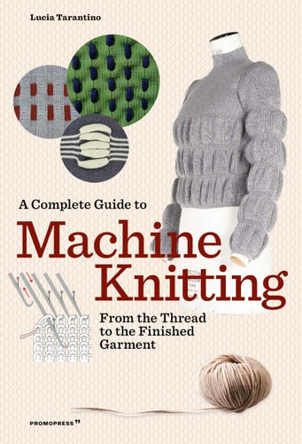 A COMPLETE GUIDE TO MACHINE KNITTING | portada del libro