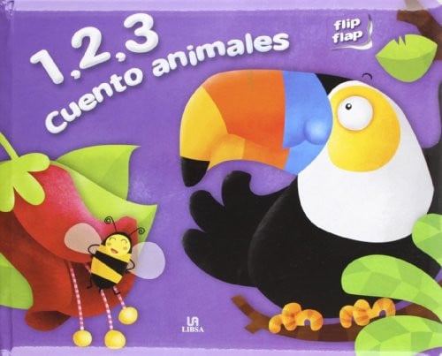 1,2,3 Cuento Animales, de AA.VV. | portada del libro