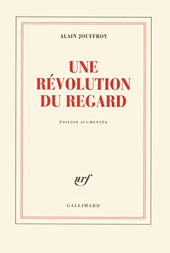 REVOLUTION DU REGARD, de Alain Jouffroy | portada del libro