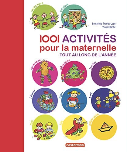 1001 ACTIVITES POUR LA MATERNELLE, de Valérie Barthe | portada del libro