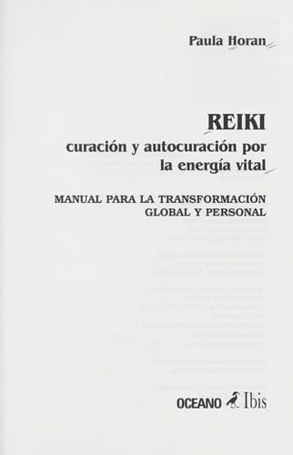 REIKI CURACION Y AUTOCURACION, de HORAN | portada del libro