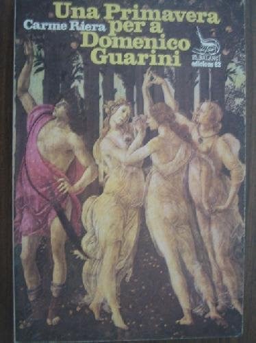 Una primavera per a Domenico Guarini, de RIERA | portada del libro