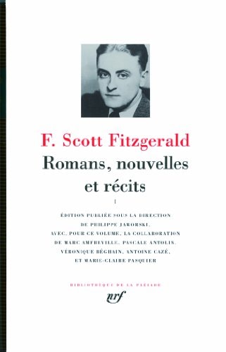 ROMANS NOUVELLES ET RECITS T1, de Francis Scott Fitzgerald | portada del libro