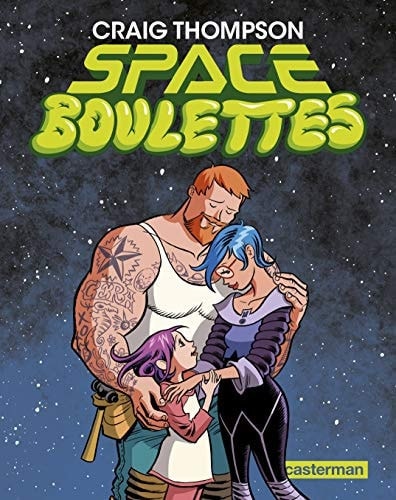 Space Boulettes, de Craig Thompson | portada del libro
