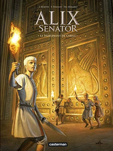 ALIX SENATOR -5- LE HURLEMENT DE CYBELE, de Valérie Mangin | portada del libro