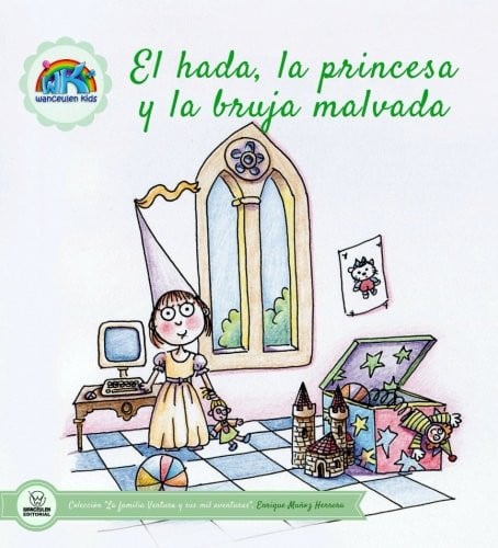 El hada, la princesa y la bruja malvada, de Muñoz Herrera | portada del libro