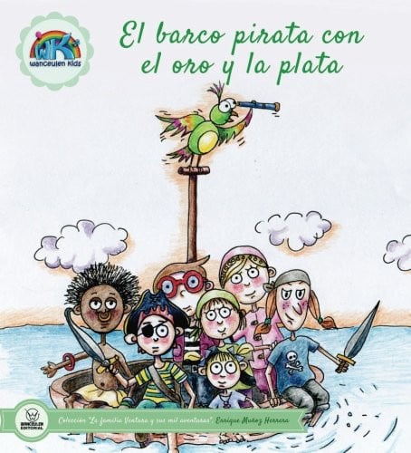 El barco pirata con el oro y la plata, de Muñoz Herrera | portada del libro